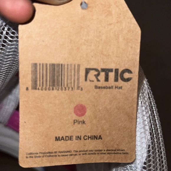New RTIC Trucker Hat in Pink. - Picture 5 of 6